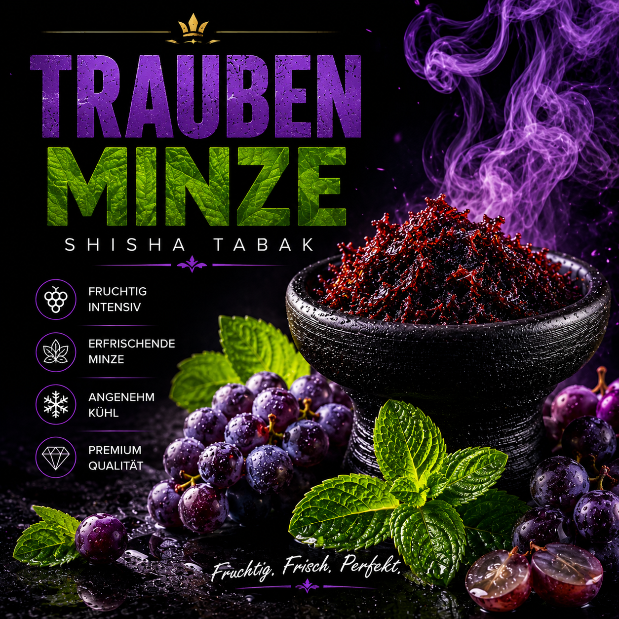 Trauben Minze